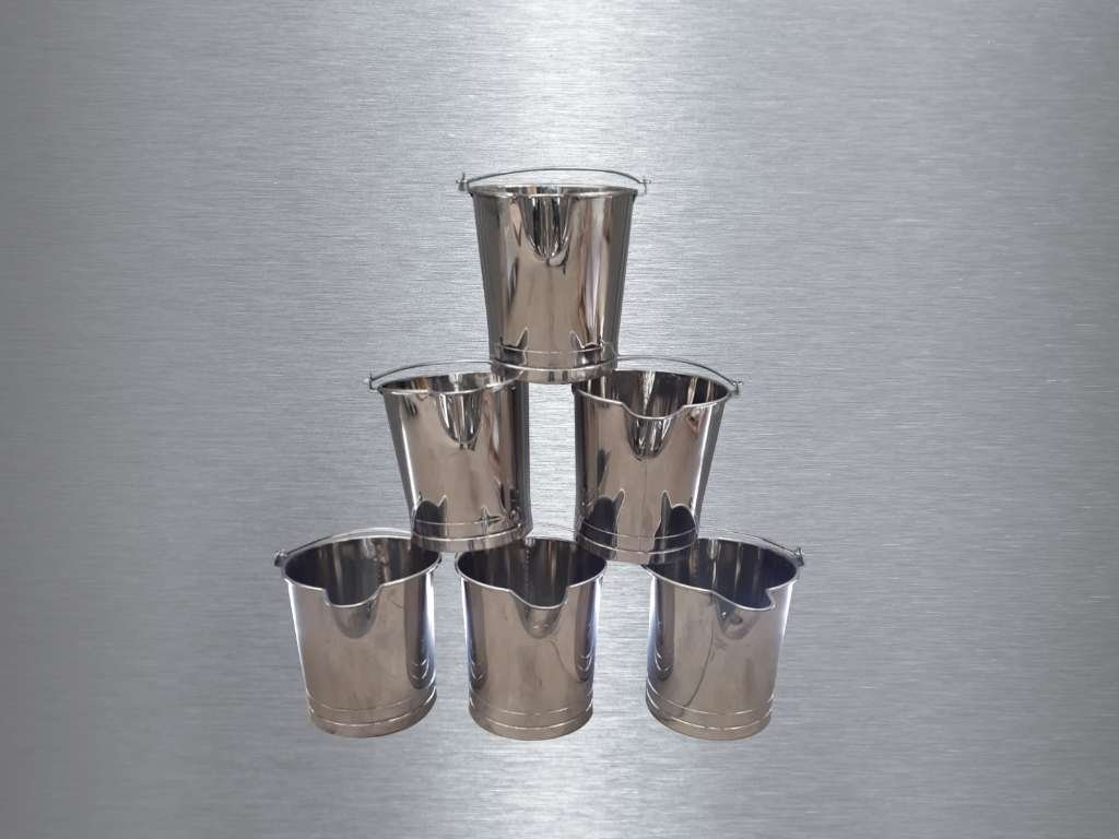Baldes em Aço Inox